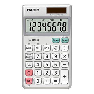 Kalkulators CASIO SL-305 ECO,  70x119x9 mm