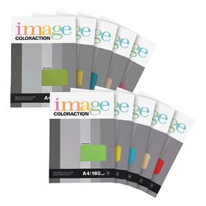 Krāsains papīrs IMAGE C. A4/50lap. 160g/m2 pasteļrozā krāsa