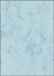 Papīrs Marmor 90g/100lp/A4,  gaiši zila krāsa