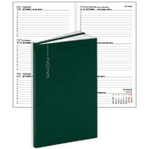 Kabatas kalendārs POCKET balacron flex zaļš, 2024g.BALTS