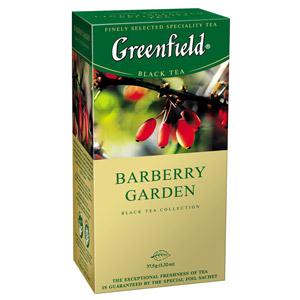 Чай GREENFIELD Barberry Garden черный, 25x1.5г.