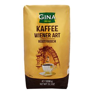 Kafijas pupiņas GINA KAFFEE WIENER ART 1kg