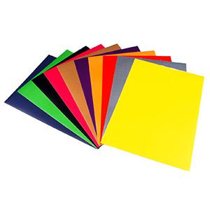 Krāsains papīrs A3/80g/m2 50 loksnes,  koraļkrāsa