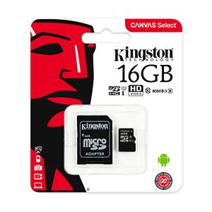Atmiņas karte Micro SDHC 16GB Class10 Kingston