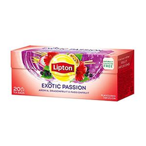 LIPTON eksotisko augļu tēja 20x1.6g