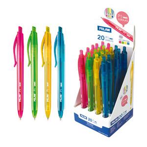*Pildspalva lodīšu P1 look colours 1.0mm,  dažādas krāsas