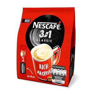 *Kafija šķistoša NESCAFE CLASSIC 3in1 (10x16.5g) 165g