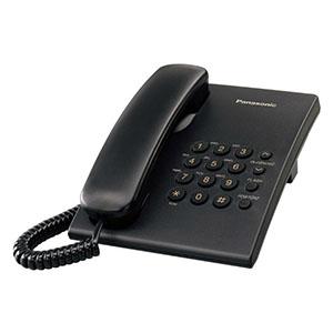 Telefons Panasonic KX-TS500FX melns