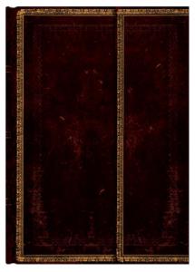 Piezīmju grāmata Black Moroccan,  13x18cm