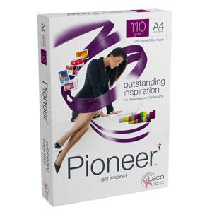Papīrs PIONEER A4 110g/m2,  250 loksnes