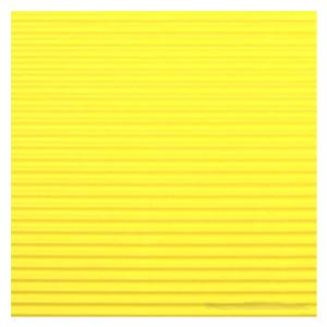Gofrēts kartons 500x700mm,  dzeltens,  1 loksne