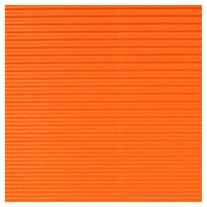 Gofrēts kartons 500x700mm oranžs,  1 loksne
