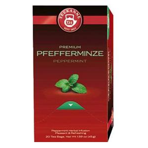 TEEKANNE premium peppermint piparmētru tēja 20x2.25g