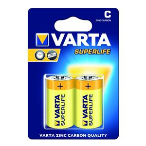 Baterija C R14 1, 5V SuperLife VARTA cena par 2gab.
