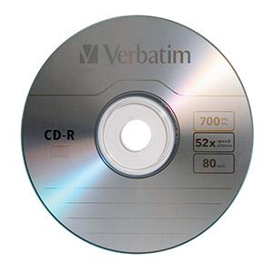 CD-R 80min/700Mb 52x ,  1 gab.
