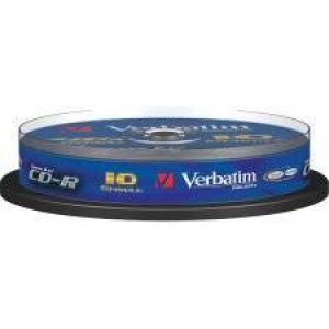 CD-R 80min/700Mb 52x (cake)10 Verbatim