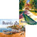 Akvareļu albums A4,  15 lapas 210g