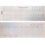 Darba laika uzskaites tabula 1/2 A3,  10 loksnes