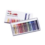 Eļļas pasteļkrītiņi 16 krāsas OIL PASTELS PENTEL