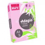 Krāsains papīrs REY 07 A4 250lap 160g Pink