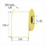 Termo uzlīmes 105x150mm d40 300uzl rul