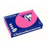 Papīrs Trophee A4/160g/250l spilgti rozā,  Clairefontaine