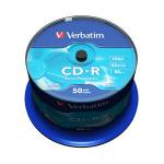 CD-R 80min/700Mb 52x (cake)50 AZO Verbatim